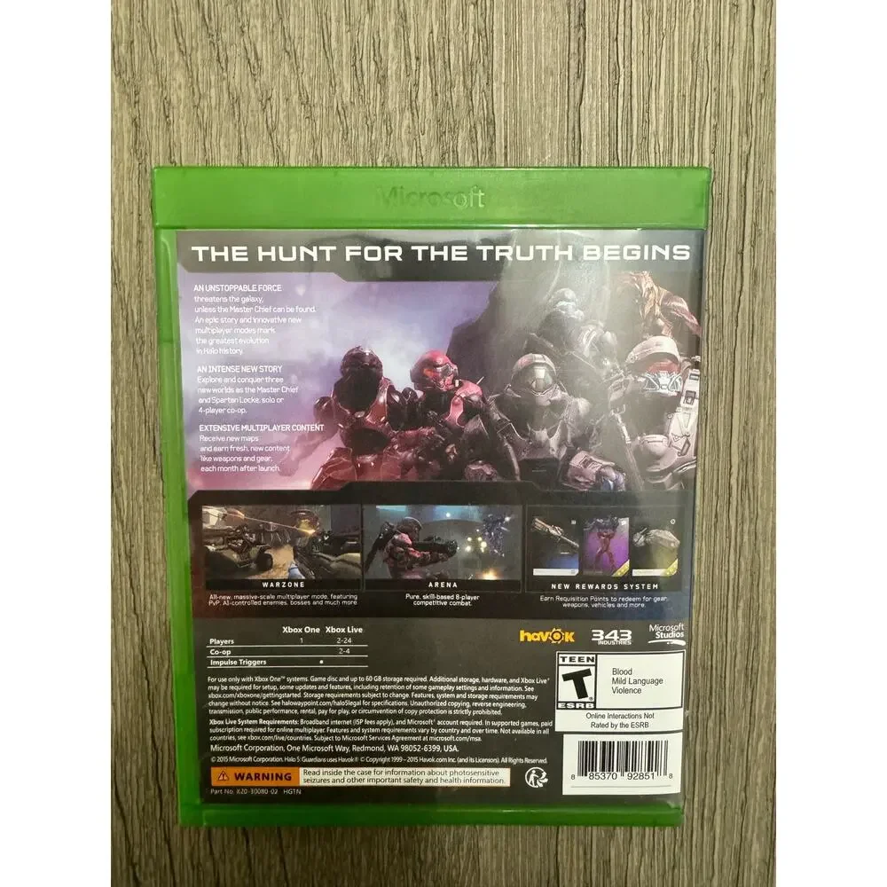 XBox One Halo 5 Guardians